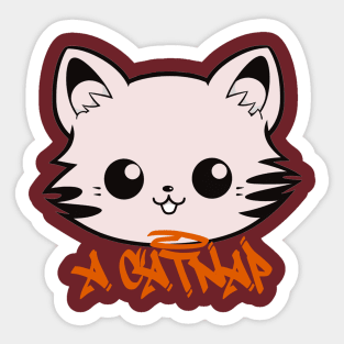 A CATNAP Sticker